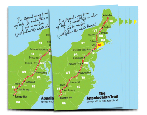 A.T. Postcards — Pack of 15 (1 of Each State & 1 Full Trail) - Image 15