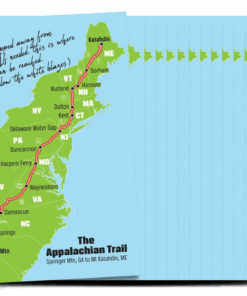 A.T. Postcards &mdash; Pack of 15 (1 of Each State & 1 Full Trail)