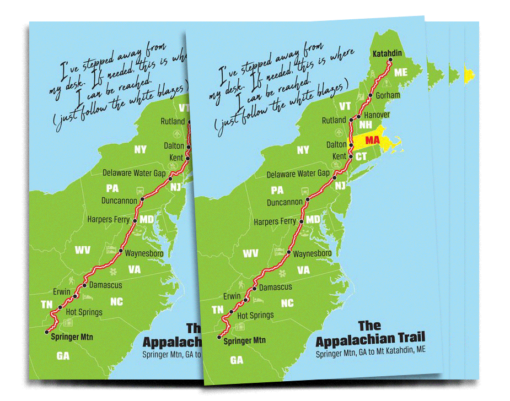 A.T. Postcards — Pack of 15 (1 of Each State & 1 Full Trail) - Image 14
