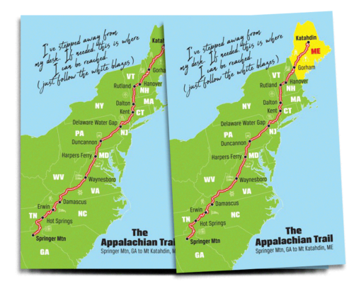 A.T. Postcards — Pack of 15 (1 of Each State & 1 Full Trail) - Image 16