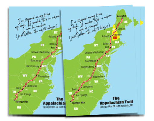 A.T. Postcards — Pack of 15 (1 of Each State & 1 Full Trail) - Image 13