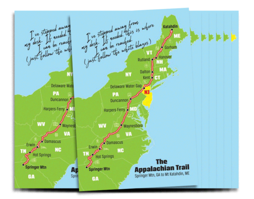 A.T. Postcards — Pack of 15 (1 of Each State & 1 Full Trail) - Image 10