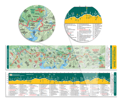 Foothills Trail Pocket Profile Map - Image 2