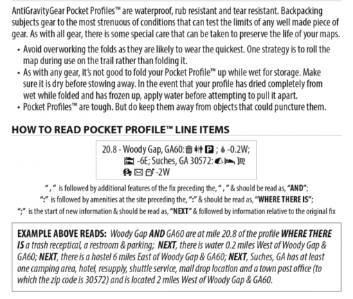 Pocket Profile Benton MacKaye Trail Elevation Profile Map Set - Image 4