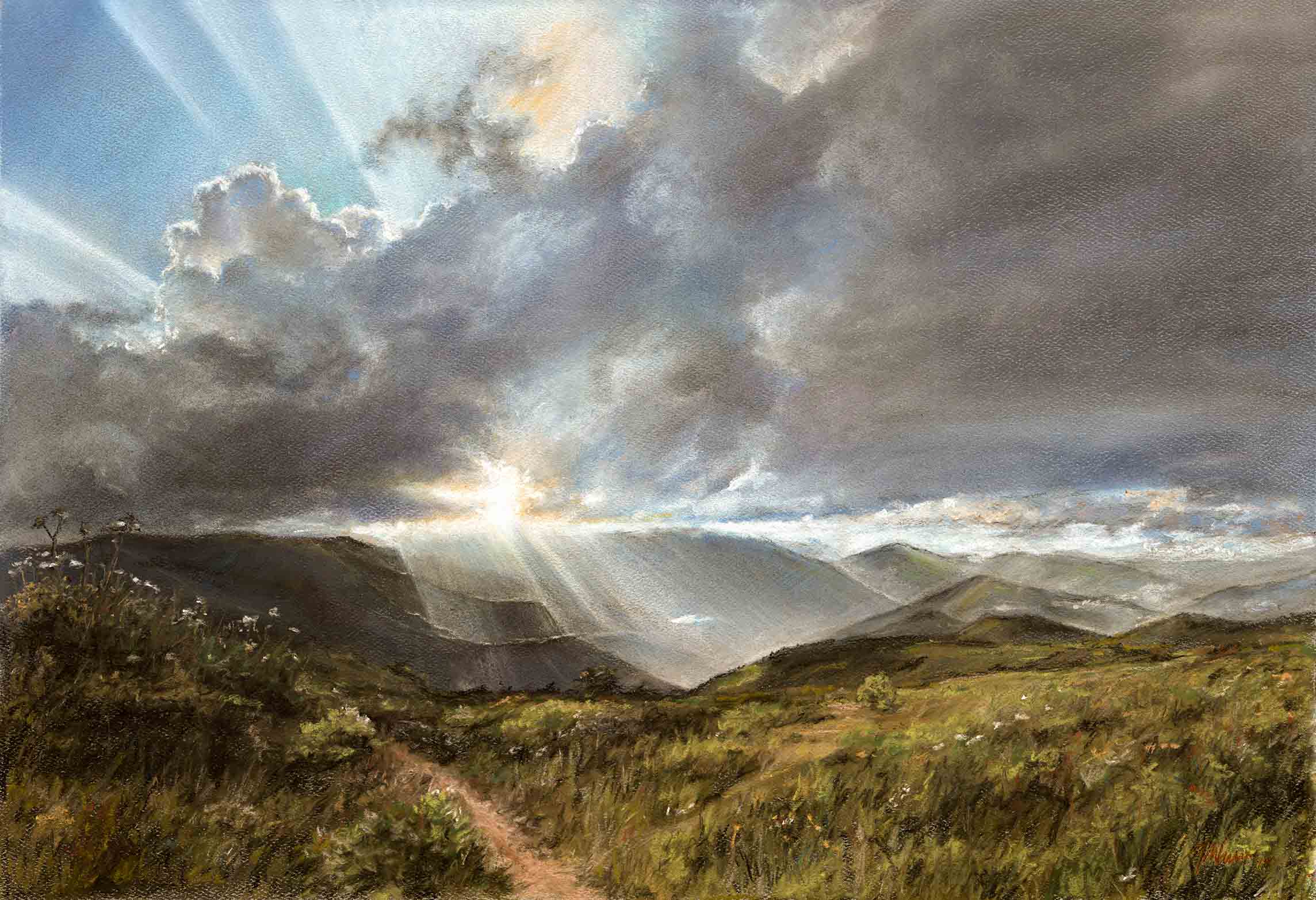 Sunset at Black Balsam by Michael "Sketch" Wurman